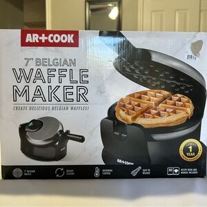 New Art and Cook 7 Belgian Waffle Maker